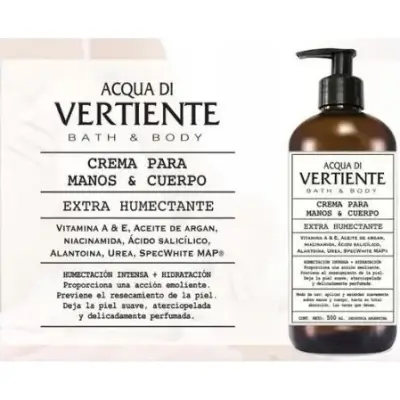 Crema de Manos Vertiente Hydro 500 ml