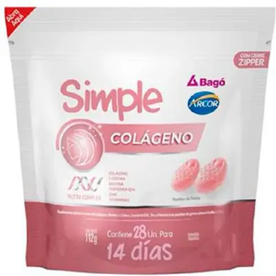 Pastas de Colágeno Simple 28 sobres