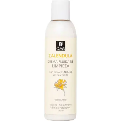 Crema Fluida de Limpieza con Caléndula 200 ml