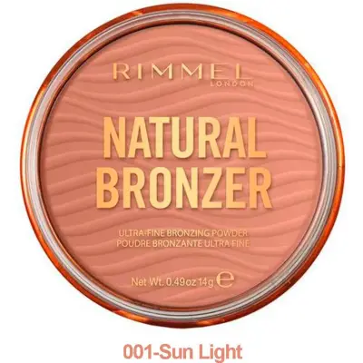 Polvo Bronceador Rimmel Natural Bronzer Tono 001