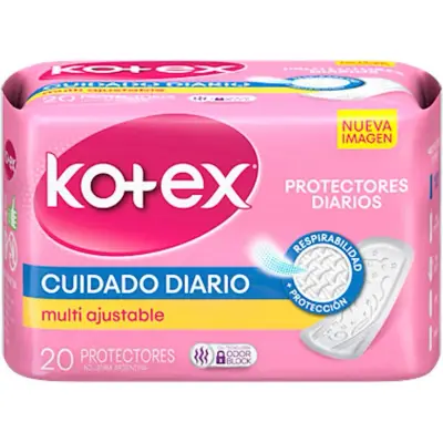 Protector Diario Kotex Multiuso Largo x 20