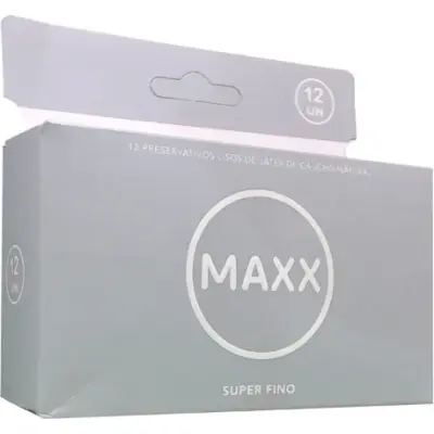 Preservativos Maxx Súper Fino x 12