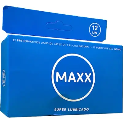 Preservativos Maxx Súper Lubricados x12