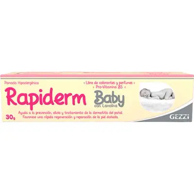 Crema Corporal Rapiderm Baby PDA 30 g