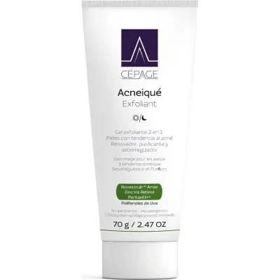 Exfoliante Facial Cepage Acneique 70 g