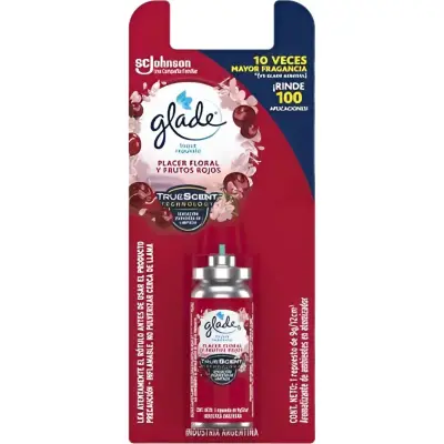 Aromatizador Glade Toque Reparador Flores y Frutos