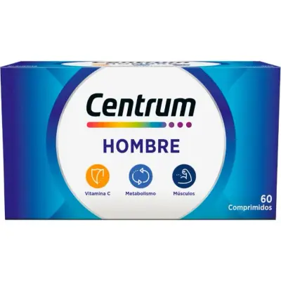 Centrum Hombre Multivitamínico 60 Comprimidos