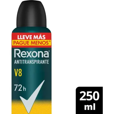 Antitranspirante Aerosol Rexona Men V8 148 g