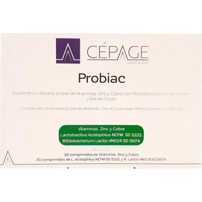 Probiac Comprimidos Suplemento Dietario x 60