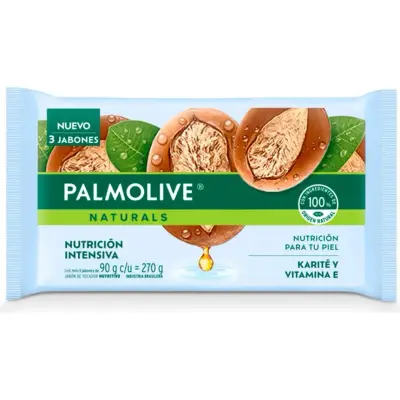 Jabón en Barra Palmolive Naturals Karité 3x90 g
