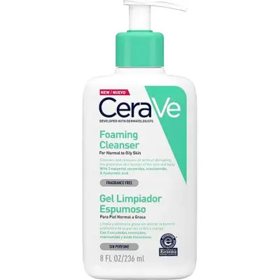 Gel de Limpieza Espumoso CeraVe 236 ml