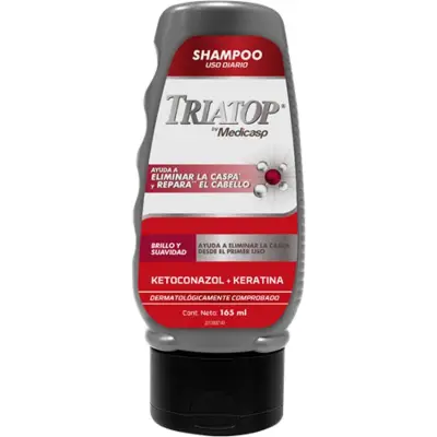 Shampoo Triatop Medicado Reparador 165 ml