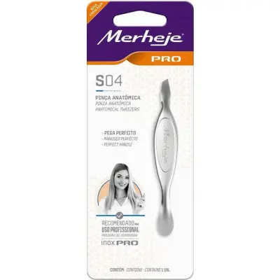 Pinza de Depilación Ergonómica Merheje Professional