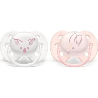 Chupete Avent 0-6 meses Sin BPA x2