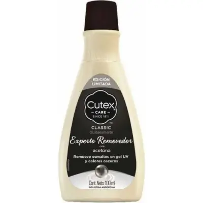 Quitaesmalte Cutex Express Remover Brillo 100 ml