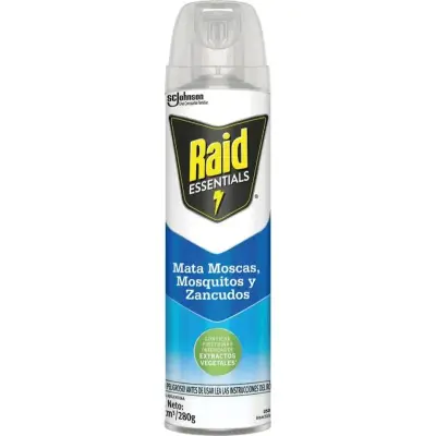 Insecticida Raid Essential Mosca Mosquito Zancudo 360 ml