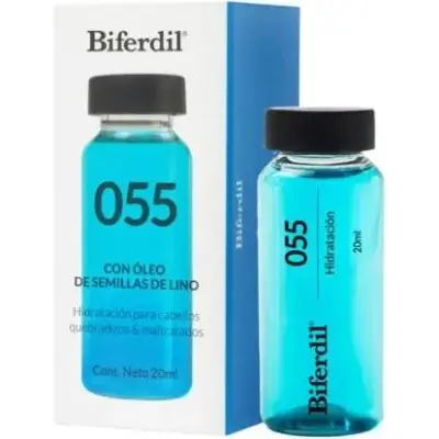 Acondicionador Biferdil con Aceite de Lino Ampolla 55 ml