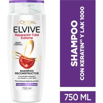 Shampoo L'Oréal Elvive Reparación Total 5 750 ml