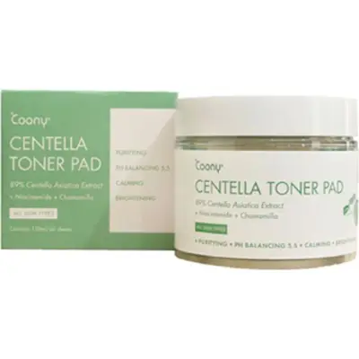 Coony Crema Facial Centella Toner Pad