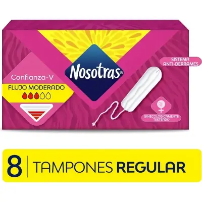 Tampones Nosotras Regulares Digitales x8