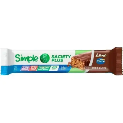 Barra Simple Satiety Chocolate x 16 unidades