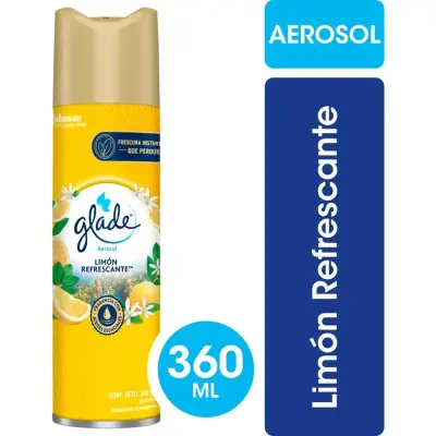Desodorante Aerosol Glade Limón Fresco 360 ml
