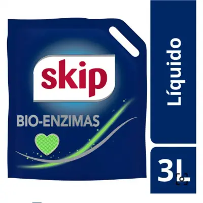 Skip Detergente Líquido Bio Enzimas 3000 ml