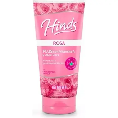 Crema Corporal Rosa Plus Manos Hinds 90 ml