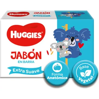 Jabón en Barra Huggies Extra Suave 75 g