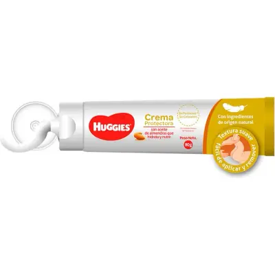 Crema Protectora Huggies con Aceite de Almendras 80 g