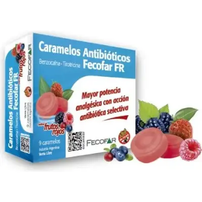 Caramelos Antibacterianos Fecofrin Sabor Saxifragia 9