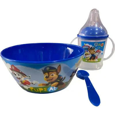 Set Infantil Cuenco + Vaso Paw Patrol