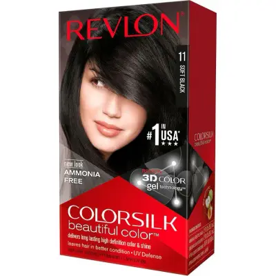 Tinte Revlon ColorSilk Tono Negro