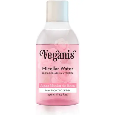 Agua Micelar de Rosas Veganis 250 ml
