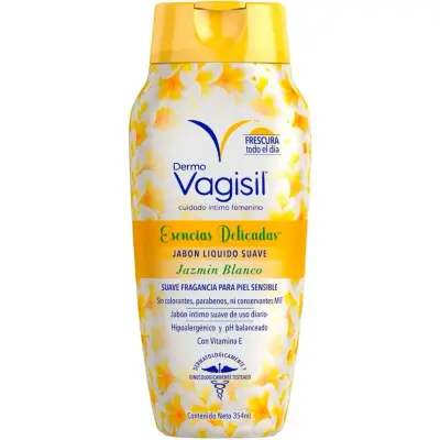 Vagisil Wash Esencia Jazmín Jabón Líquido 355 ml