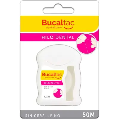 Hilo Dental Bucal Tac Fino Sin Cera