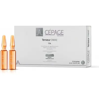 Loción Facial Cepage Tenseur DMAE Ampollas 2 ml x 10