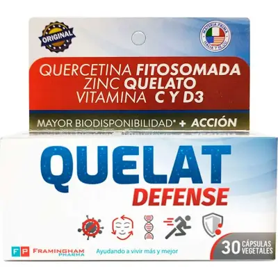 Quelat Defense Cápsulas x 30
