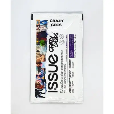 Tinta Capilar Issue Crazy Gris Sachet