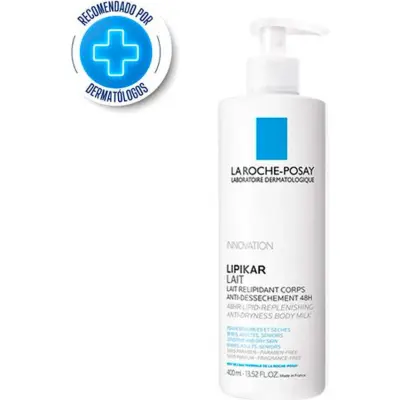 Lipikar Lait Crema Corporal Sin Perfume 400 ml