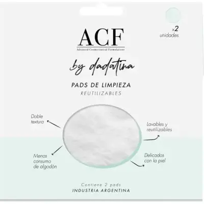 Pads de Limpieza Facial x2 Dadatina