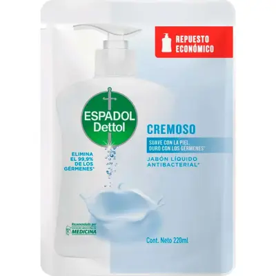 Jabón Líquido Cremoso Espadol 220 ml