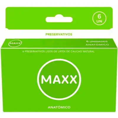 Preservativos Maxx Pre Anatómico x 6