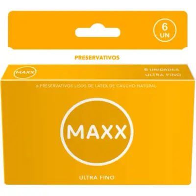 Preservativos Maxx Prime Ultra Fino x 6