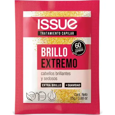 Acondicionador Issue Tratamiento Brillo Extra X25