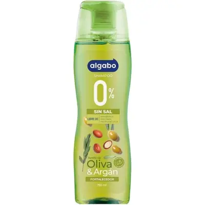 Shampoo de Tocador Algabo Sal Oliva y Argán 750 ml