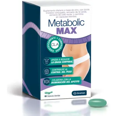 Metabolic Max Suplemento Dietario Cápsulas x 60