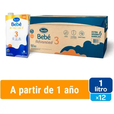 Leche Sancor Bebé 3 Avanzada 1000 ml