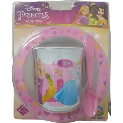 Set Bowl + Taza Disney Princesas