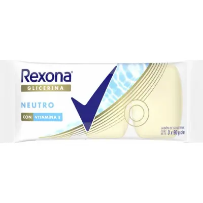 Jabón Líquido Rexona Glicerina Neutro 3 x 90 g